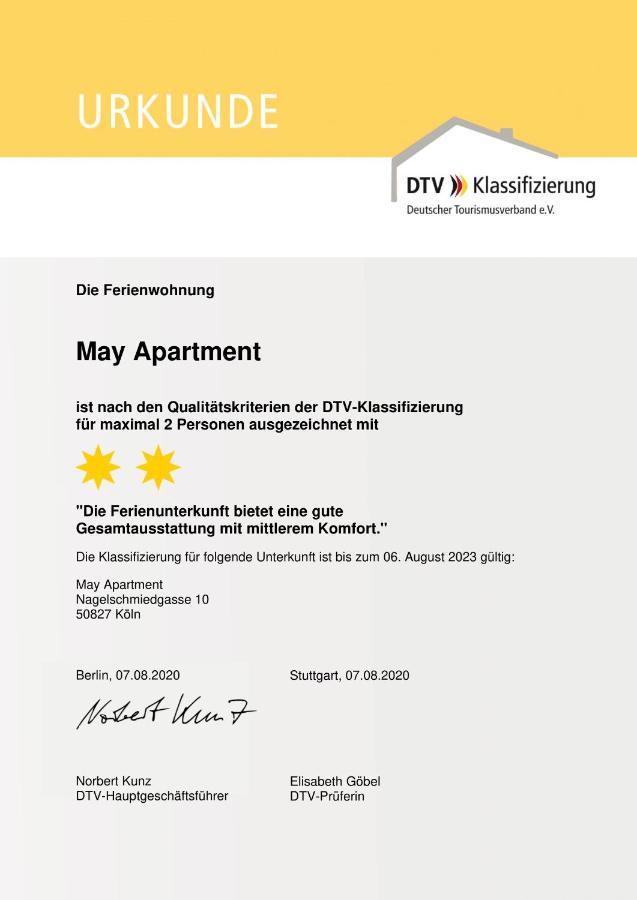 May-Apartment Koeln Zentrale Ferienwohnung Екстер'єр фото
